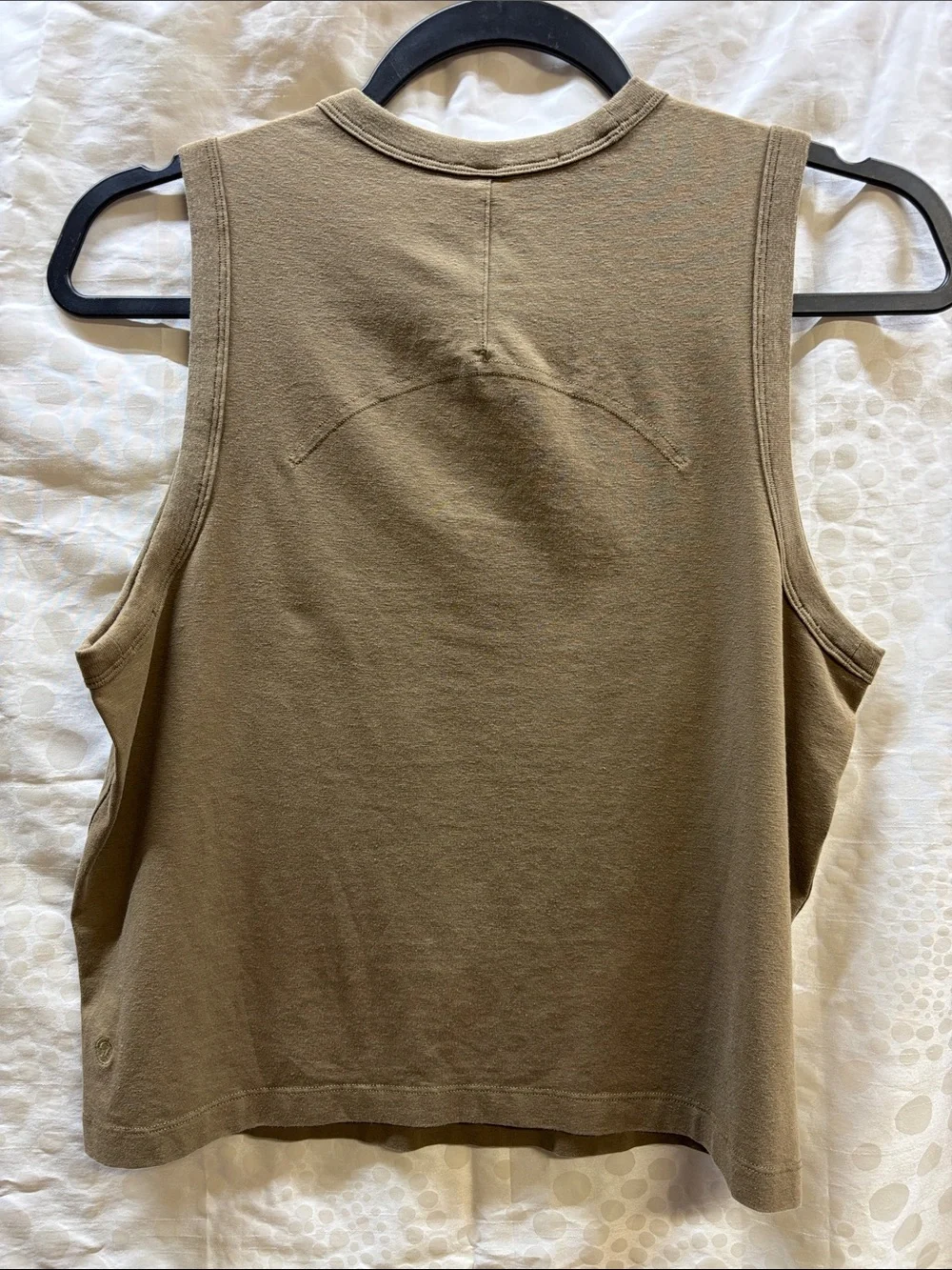 Lululemon Classic-Fit Cotton-Blend Tank Top in Artifact - size 6
